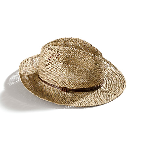スペイン製シーグラスハット｜通気性がよく涼しい！天然素材で編み上げた夏の帽子 | サライ.jp｜小学館の雑誌『サライ』公式サイト