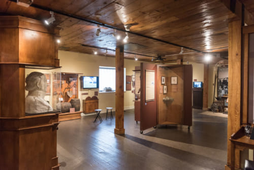 博物館では運河やオタワの街の歴史について詳しく学べる