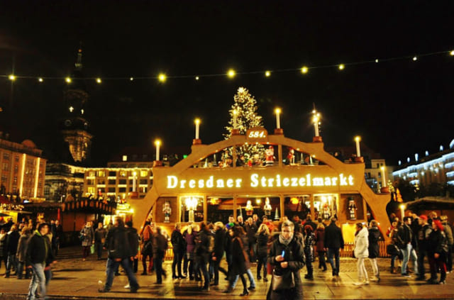 ドレスデンのStriezelmarkt