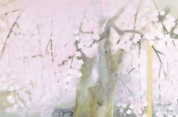 奥村土牛《醍醐》1972（昭和47）年　絹本・彩色　山種美術館蔵