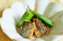 酢〆いわしのから揚げ