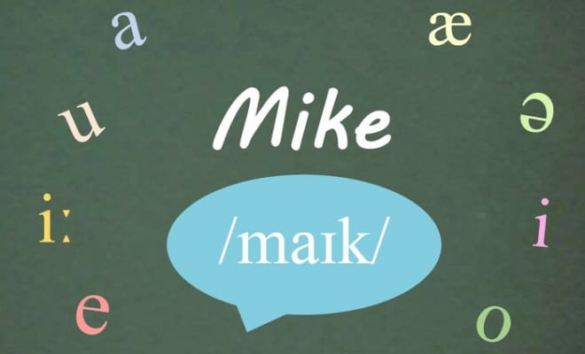 Mikeを「ミケ」と読んでしまわないために。知っているようで知らない英語のルール(2)【世界が変わる異文化理解レッスン 基礎編25 】