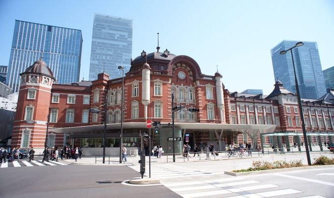 現在の東京駅丸の内駅舎（北口）(c)Yanagi Shinobu