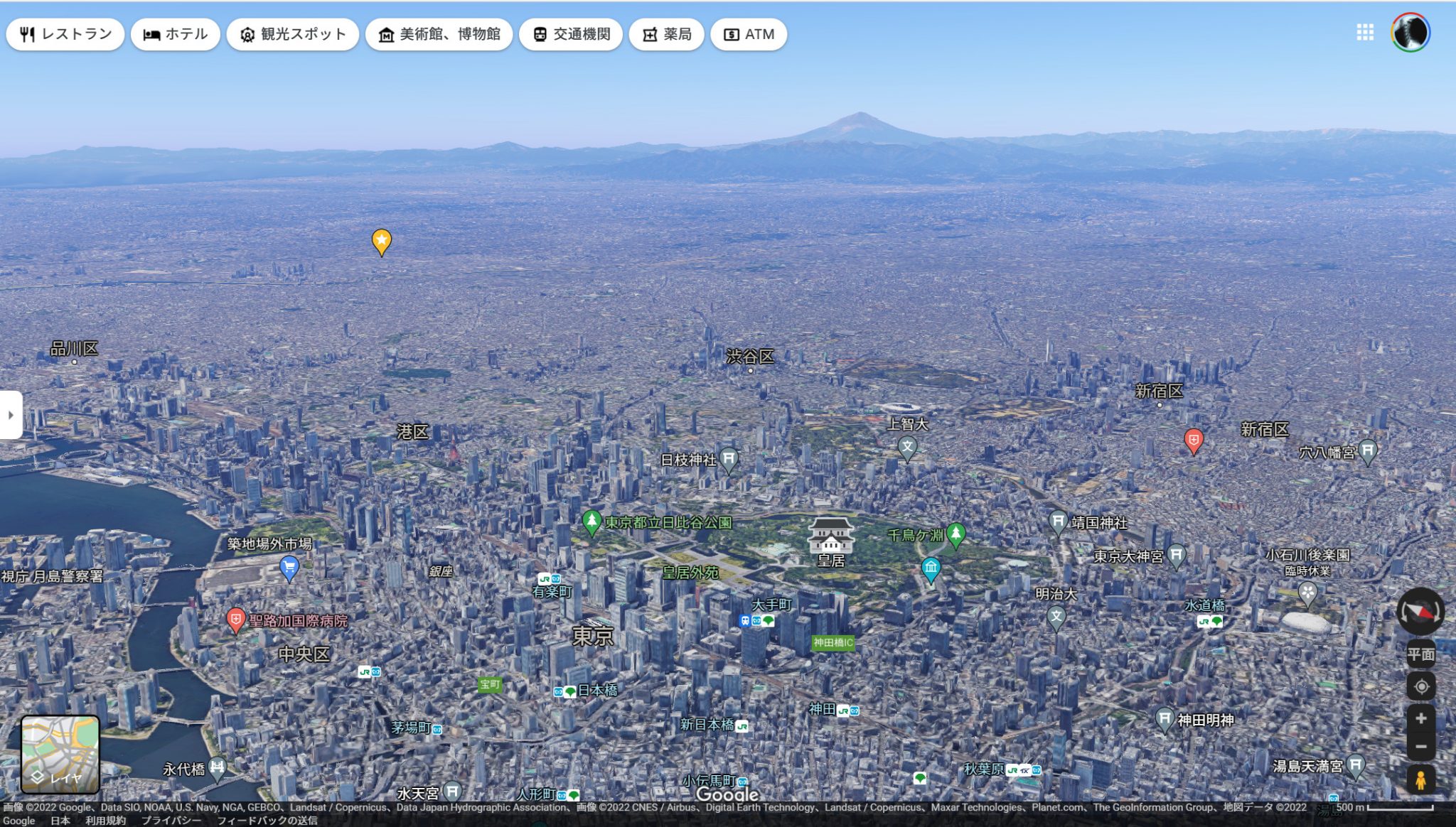 googleマップの画面が航空写真に切り替えられますか? _ google map で見る空中写真 – POGOOA