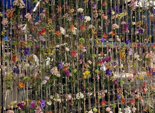 新たな東京の玄関口、東京ミッドタウン八重洲にて、フラワーアートイベント開催中！ | 花人日和 | 暮らしを豊かに、私らしく