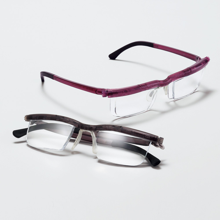 視力の変化に合わせ度数が変えられる老眼鏡「ドゥーアクティブ プラス」