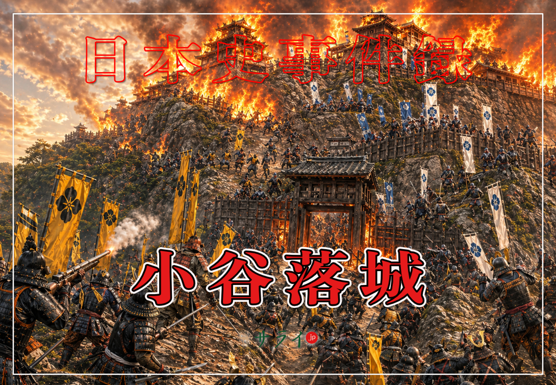 小谷落城