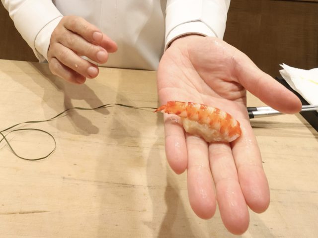 エビの握り